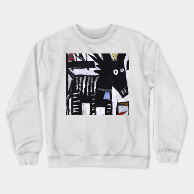 animal Crewneck Sweatshirt by Angel Rivas